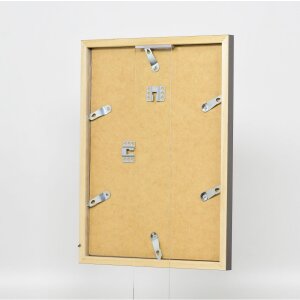 Dřevěný rám Top Cube 61x91,5 cm platinové muzejní sklo
