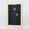 Efekt dřevěný barokní rám profil 37 antické zlato 61x91,5 cm muzejní sklo