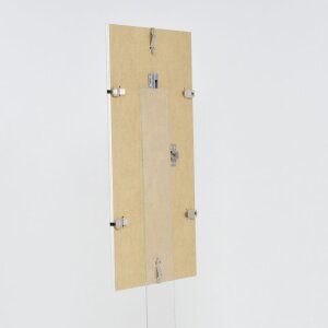 Bezrámový držák na obrazy 62x93 cm s antireflexním sklem
