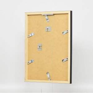 Dřevěný rám Top Cube 62x93 cm černé antireflexní sklo