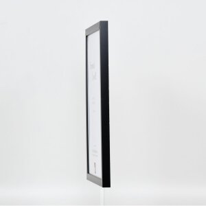 Dřevěný rám Top Cube 62x93 cm černé antireflexní sklo