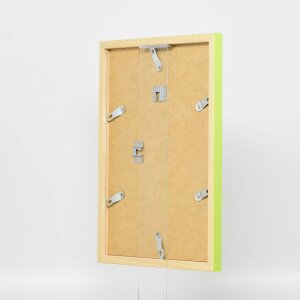 Dřevěný rám Top Cube 62x93 cm zelené antireflexní sklo