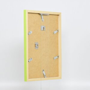 Dřevěný rám Top Cube 62x93 cm zelené antireflexní sklo
