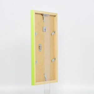 Dřevěný rám Top Cube 62x93 cm zelené antireflexní sklo