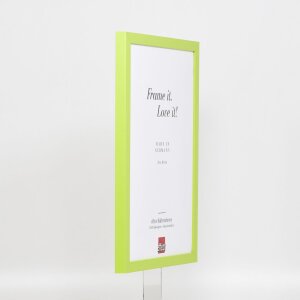 Dřevěný rám Top Cube 62x93 cm zelené antireflexní sklo
