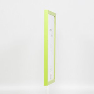 Dřevěný rám Top Cube 62x93 cm zelené antireflexní sklo