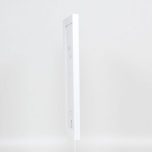 Efektní dřevěný rám Top N bílý 62x93 cm antireflexní sklo