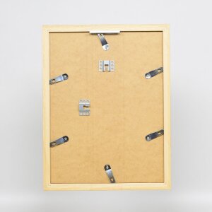 Efektní dřevěný rám Top N bříza 62x93 cm antireflexní sklo