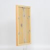 Efektní dřevěný rám Top N bříza 62x93 cm antireflexní sklo