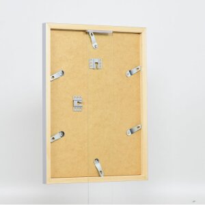 Dřevěný rám Top Cube 62x93 cm stříbrné antireflexní sklo