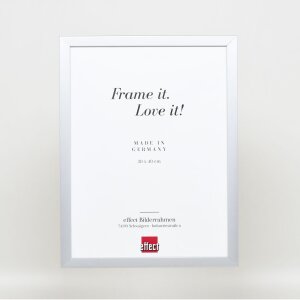 Dřevěný rám Top Cube 62x93 cm stříbrné antireflexní sklo