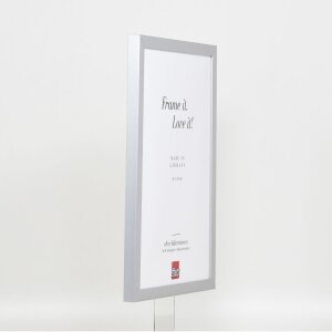 Dřevěný rám Top Cube 62x93 cm stříbrné antireflexní sklo
