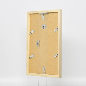 Dřevěný rám Top Cube 62x93 cm zlaté antireflexní sklo