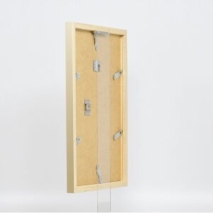 Dřevěný rám Top Cube 62x93 cm zlaté antireflexní sklo