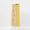 Dřevěný rám Top Cube 62x93 cm žluté akrylové sklo