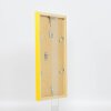 Dřevěný rám Top Cube 62x93 cm žluté akrylové sklo