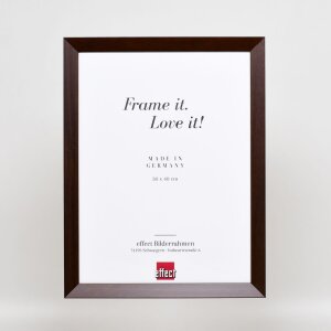 Efektní dřevěný rám Top N palisandr 62x93 cm akrylové sklo
