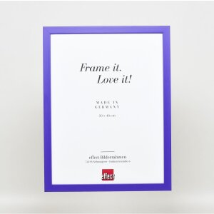 Dřevěný rám Top Cube 62x93 cm fialové muzejní sklo