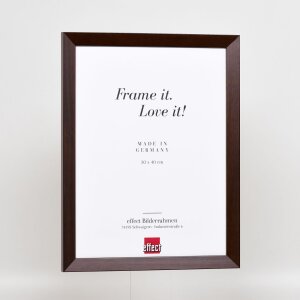 Efektní dřevěný rám Top N palisandr 62x93 cm muzejní sklo