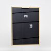 Efektní dřevěný rám profil 23 světle hnědý 7x10 cm čiré sklo