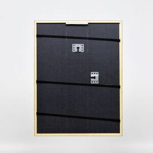 Efektní dřevěný rám profil 23 zelený 7x10 cm čiré sklo