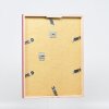 Efektní dřevěný rám profil 35 červená 7x10 cm normální sklo
