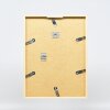 Efektní dřevěný rám profil 35 světle hnědý 7x10 cm normální sklo