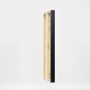 Efektní dřevěný rám profil 35 černý 7x10 cm normální sklo