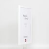 Efektní dřevěný rám profil 2210 bílý 7x10 cm antireflexní sklo