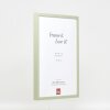 Efektní dřevěný rámový profil 35 zelený 7x10 cm antireflexní sklo