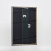 Efektní rám z masivního dřeva profil 25 šedý 7x10 cm čiré sklo