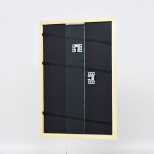 Efektní dřevěný rám profil 32 zelený 7x10 cm normální sklo