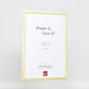 Efektní dřevěný rám profil 32 zelený 7x10 cm normální sklo