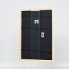 Efektní dřevěný rám profil 38 bílý 7x10 cm normální sklo
