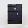 Efektní dřevěný rám profil 38 bílý 7x10 cm normální sklo