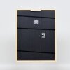 Efektní dřevěný rám profil 38 bílý 7x10 cm normální sklo