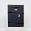 Efektní dřevěný rám profil 38 bílý 7x10 cm normální sklo