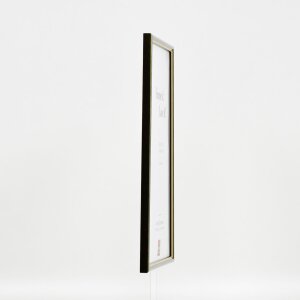 Efektní dřevěný rám profil 23 zelený 7x10 cm akrylové sklo
