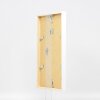 Efektní dřevěný rám profil 35 bílý 7x10 cm muzejní sklo