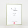 Efektní dřevěný rám profil 35 zelený 7x10 cm muzejní sklo