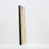 Efektní dřevěný rám profil 33 černý 7x10 cm normální sklo