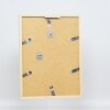 Efektní dřevěný rám profil 33 bílý 7x10 cm normální sklo