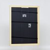 Efektní dřevěný rám profil 21 modrý 7x10 cm normální sklo