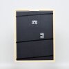 Efektní dřevěný rám profil 89 bílý 7x10 cm normální sklo