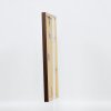Efektní dřevěný rám profil 33 wenge 7x10 cm antireflexní sklo