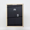 Efektní dřevěný rám profil 38 šedý 7x10 cm muzejní sklo