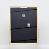 Efektní dřevěný rám profil 38 šedý 7x10 cm muzejní sklo