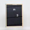 Efektní dřevěný rám profil 38 šedý 7x10 cm muzejní sklo