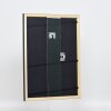 Efektní dřevěný rám profil 38 šedý 7x10 cm muzejní sklo