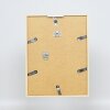 Efektní dřevěný rám profil 35 bílý 7x10 cm normální sklo + distanční rámeček